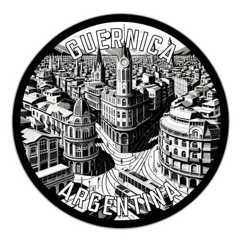 Guernica Argentina Souvenir Die Cut Flat Magnet 6-Inch