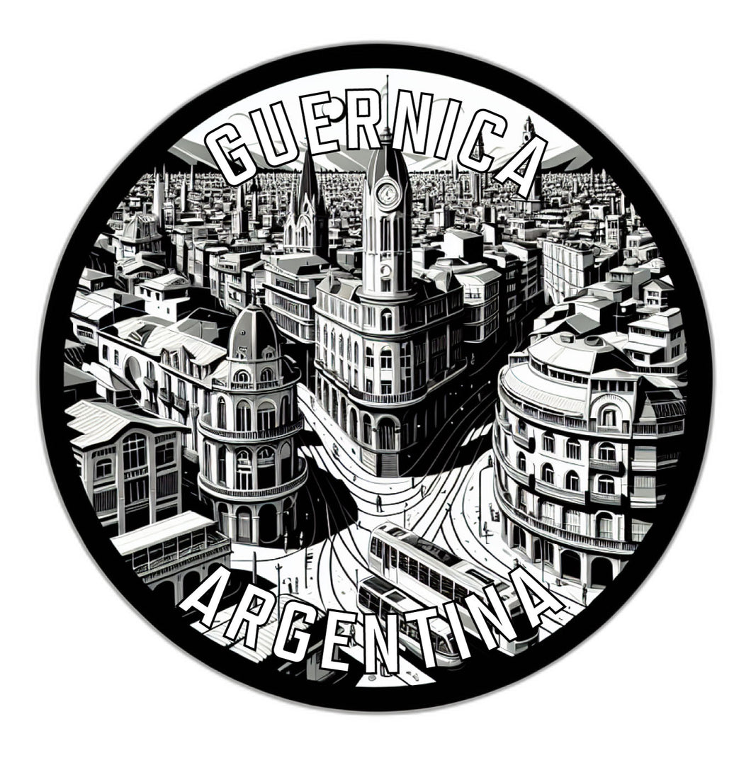 Guernica Argentina Souvenir Die Cut Flat Magnet 6-Inch