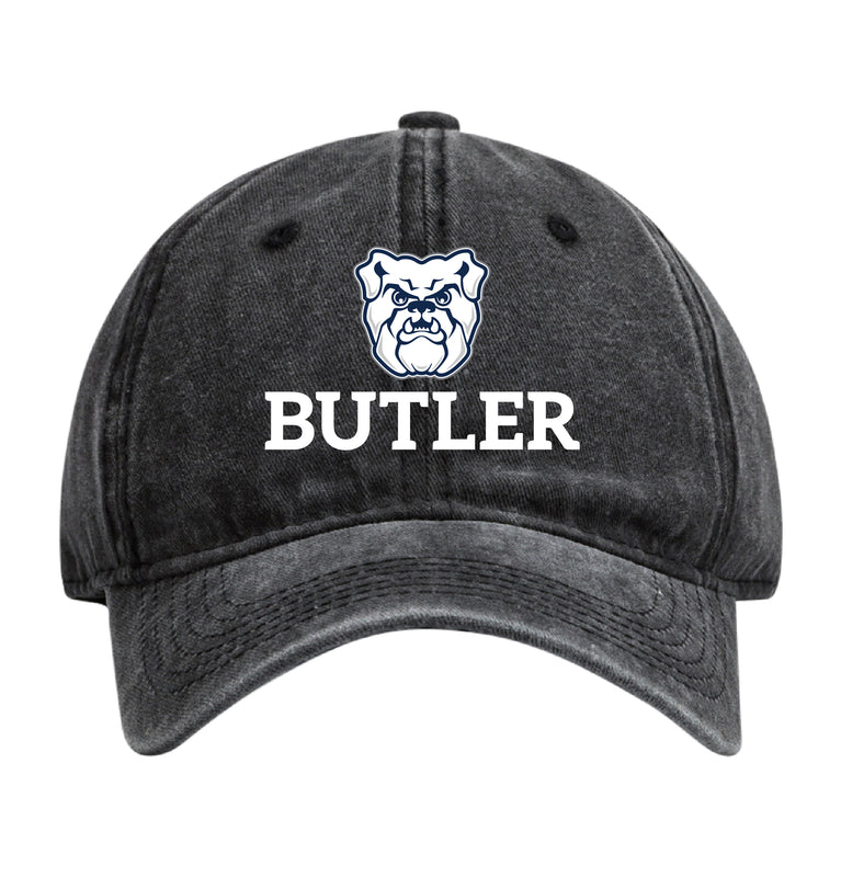 Butler Bulldogs Officially Licensed Dad Hat - Unisex Baseball Cap Colorful Logo Black