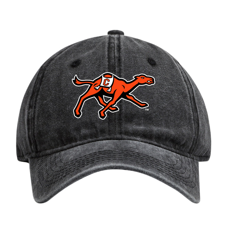 Campbell University Fighting Camels Officially Licensed Dad Hat - Unisex Baseball Cap Colorful Logo Black