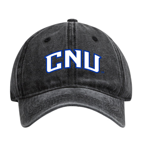 Christopher Newport Captains Officially Licensed Dad Hat - Unisex Baseball Cap Colorful Logo Black