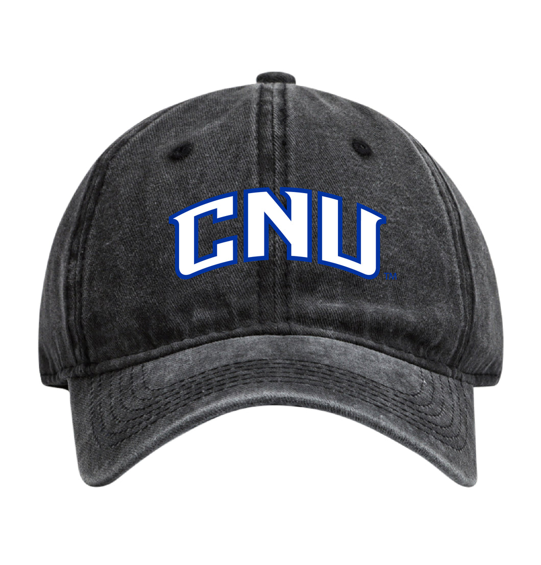 Christopher Newport Captains Officially Licensed Dad Hat - Unisex Baseball Cap Colorful Logo Black