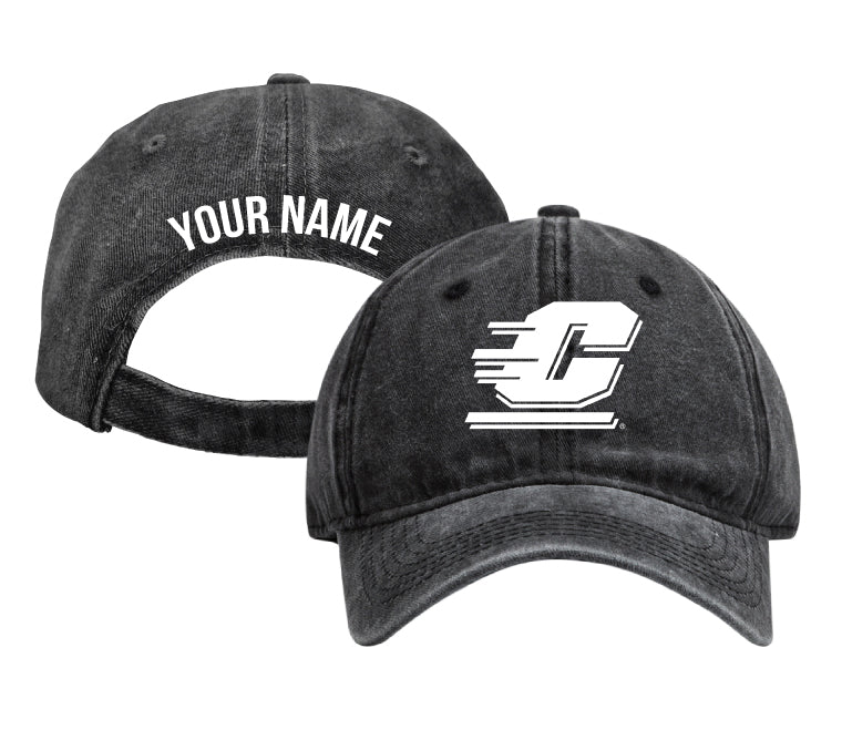 Central Michigan University Personalized College Dad Hat – Officially Licensed Baseball Cap Black
