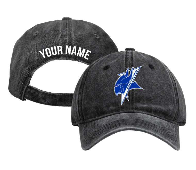 Elizabeth City State University Personalized College Dad Hat – Officially Licensed Baseball Cap Black