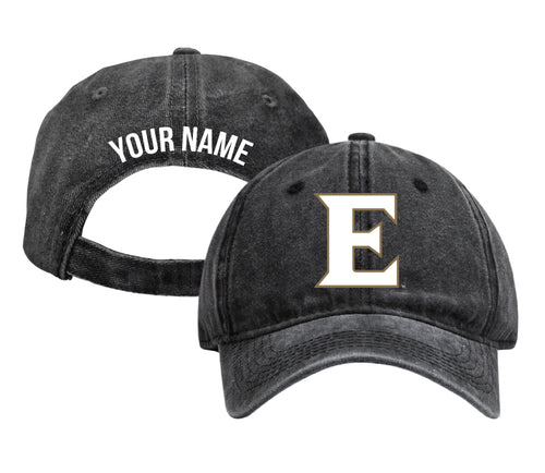 Elon University Personalized College Dad Hat – Officially Licensed Baseball Cap Black