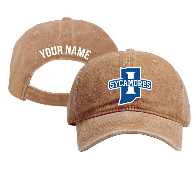 Indiana State University Personalized College Dad Hat – Officially Licensed Baseball Cap Coffee