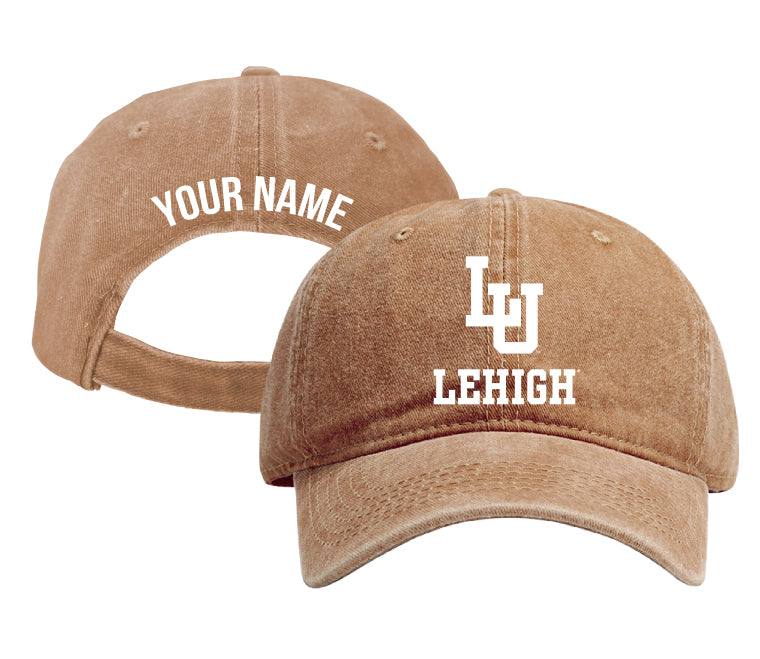 Lehigh University Mountain Hawks Personalized College Dad Hat – Officially Licensed Baseball Cap Coffee