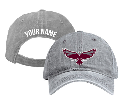 Maryland Eastern Shore Personalized College Dad Hat – Officially Licensed Baseball Cap Gray
