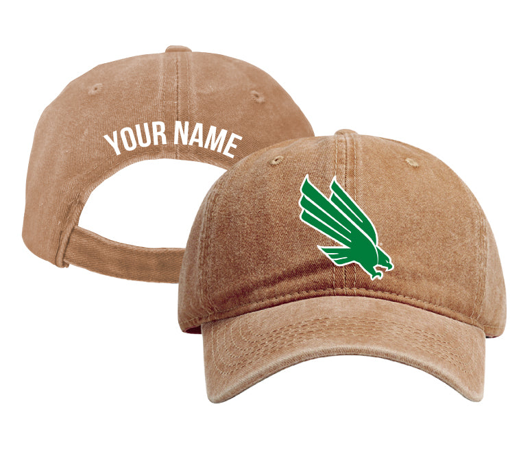 North Texas Personalized College Dad Hat – Officially Licensed Baseball Cap Coffee