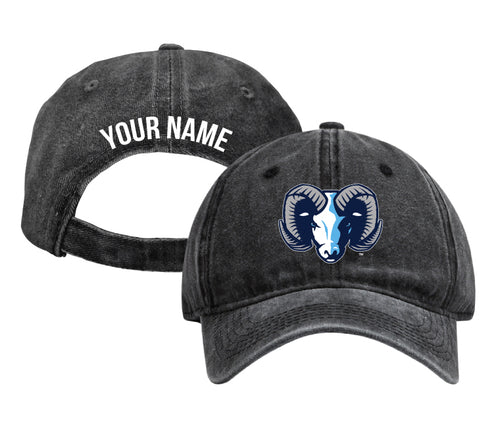 Rhode Island University Personalized College Dad Hat – Officially Licensed Baseball Cap Black