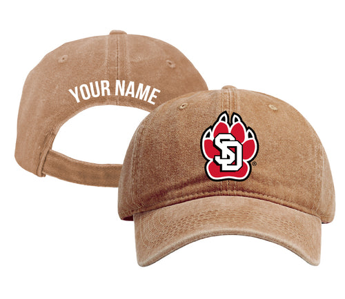 South Dakota Coyotes Personalized College Dad Hat – Officially Licensed Baseball Cap Coffee