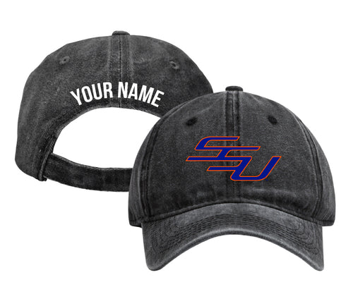 Savannah State University Personalized College Dad Hat – Officially Licensed Baseball Cap Black