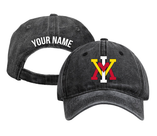 VMI Keydets Personalized College Dad Hat – Officially Licensed Baseball Cap Black