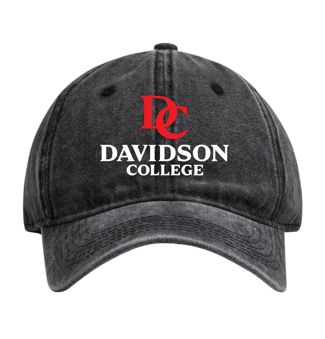 Davidson College Officially Licensed Dad Hat - Unisex Baseball Cap Colorful Logo