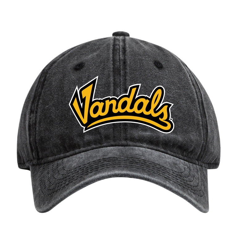 Idaho Vandals Officially Licensed Dad Hat - Unisex Baseball Cap Colorful Logo Black
