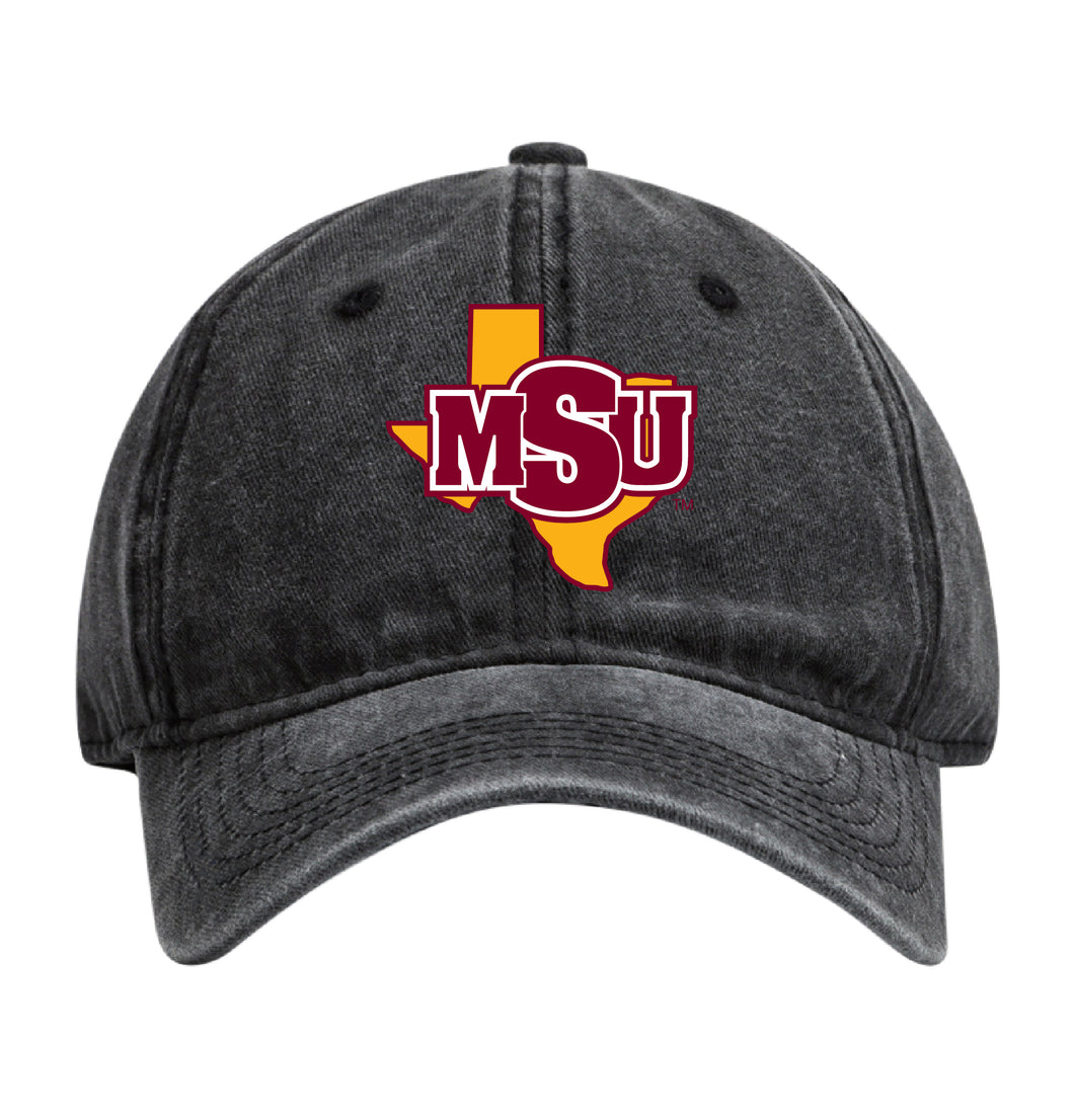 Midwestern State University Mustangs Officially Licensed Dad Hat - Unisex Baseball Cap Colorful Logo