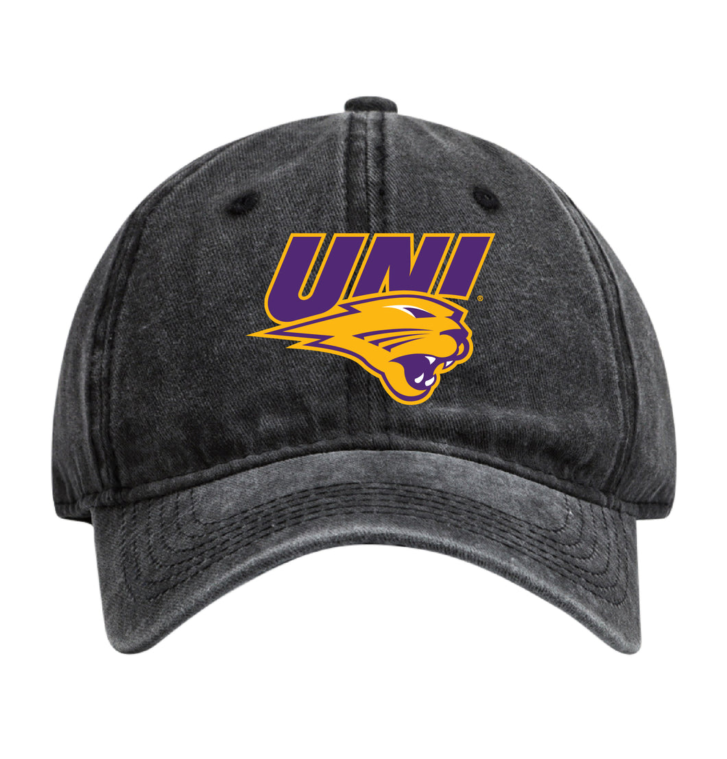 Northern Iowa Panthers Officially Licensed Dad Hat - Unisex Baseball Cap Colorful Logo
