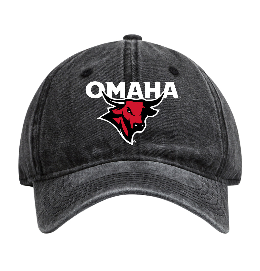 Nebraska at Omaha Officially Licensed Dad Hat - Unisex Baseball Cap Colorful Logo
