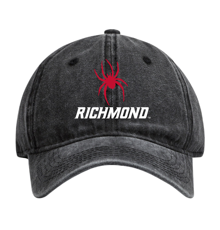 Richmond Spiders Officially Licensed Dad Hat - Unisex Baseball Cap Colorful Logo Black