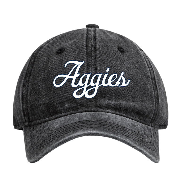 UC Davis Aggies Officially Licensed Dad Hat - Unisex Baseball Cap Colorful Logo Black