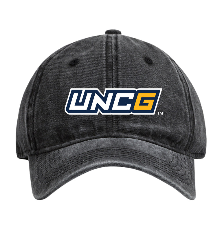 North Carolina Greensboro Spartans Officially Licensed Dad Hat - Unisex Baseball Cap Colorful Logo Black