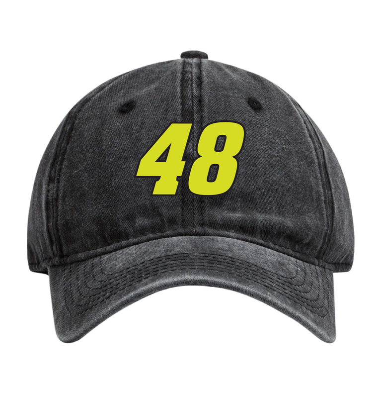 Hendrick Motorsports #48 Neon, Nascar Baseball Cap – Colorful Design