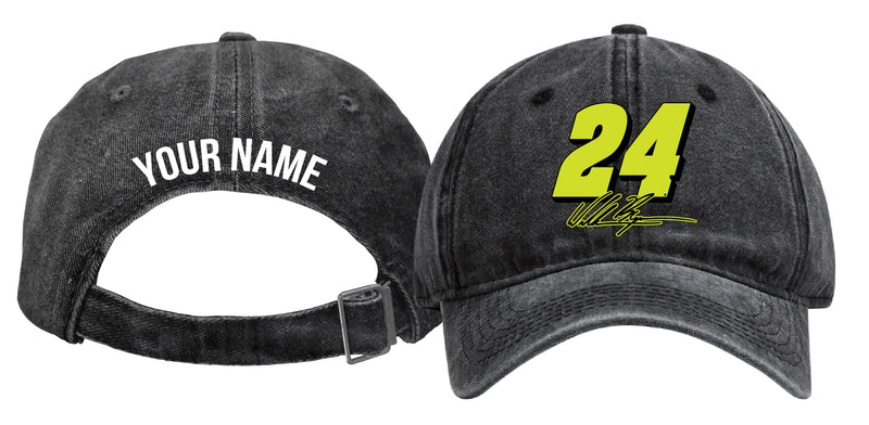 William Byron - Raptor #24 Nascar Officially Licensed Customized Dad Hat - Unisex Baseball Cap Colorful Design  