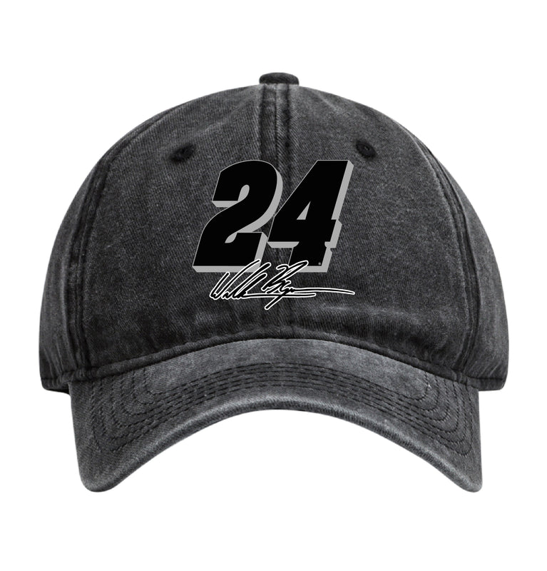 William Byron - HP #24 Nascar Officially Licensed Dad Hat - Unisex Baseball Cap Colorful Design 