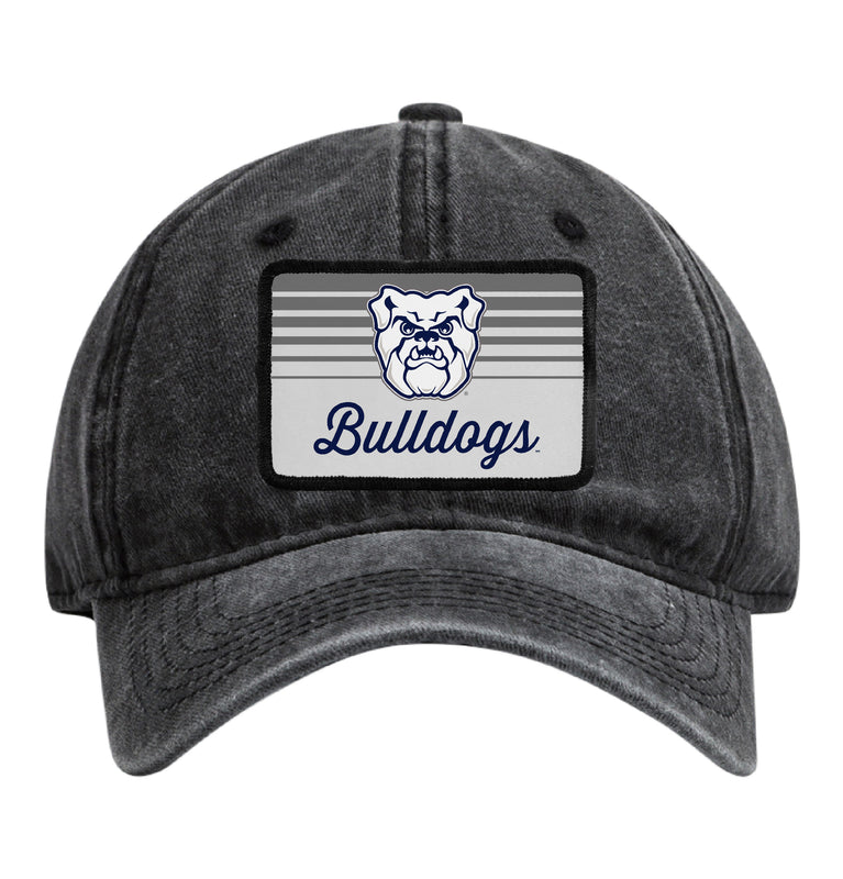 Butler Bulldogs Officially Licensed Unisex Dad Hat with Rectangle or Round Cloth Patch Black|Rectangle