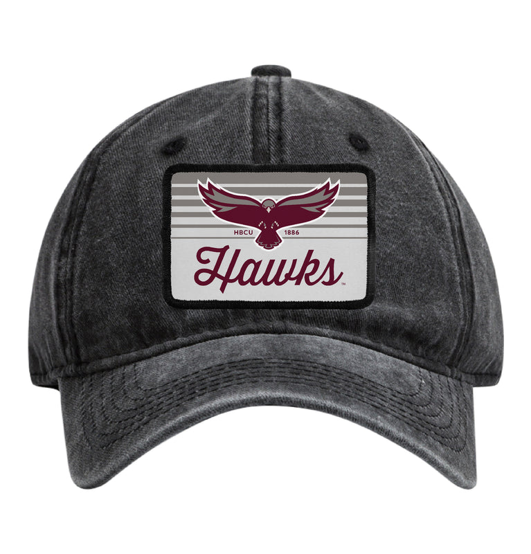 Maryland Eastern Shore Officially Licensed Unisex Dad Hat with Rectangle or Round Cloth Patch Black|Rectangle
