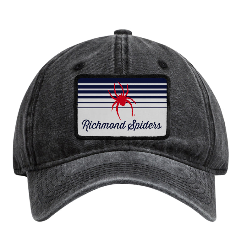 Richmond Spiders Officially Licensed Unisex Dad Hat with Rectangle or Round Cloth Patch Black|Rectangle