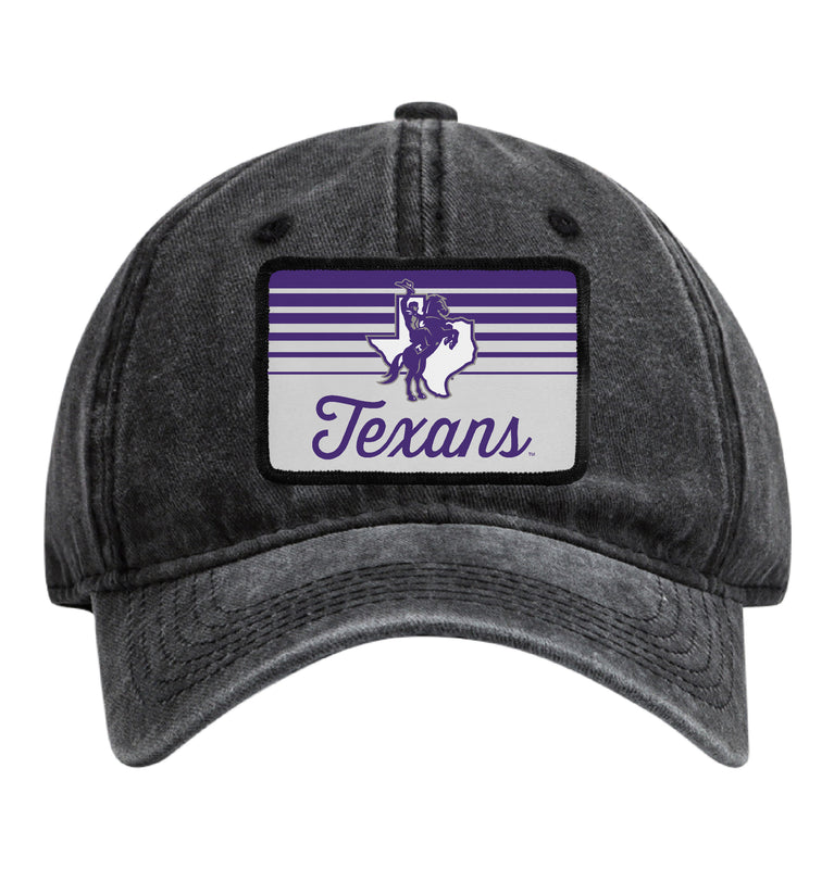 Tarleton State University Officially Licensed Unisex Dad Hat with Rectangle or Round Cloth Patch Black|Rectangle