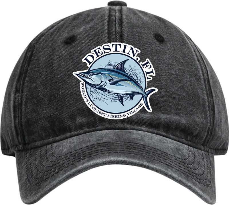Destin Florida Dad Hat – Unisex Soft Baseball Cap Black