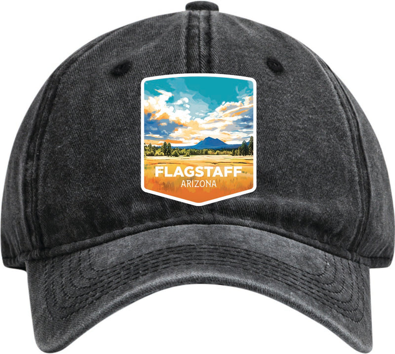 Flagstaff Arizona Dad Hat – Unisex Soft Baseball Cap Black