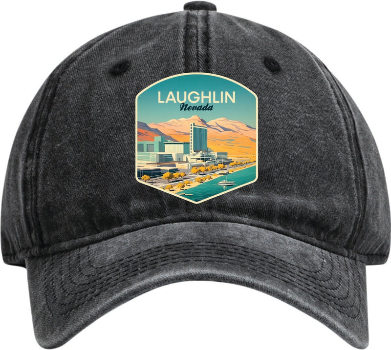 Laughlin Nevada Dad Hat – Unisex Soft Baseball Cap Black