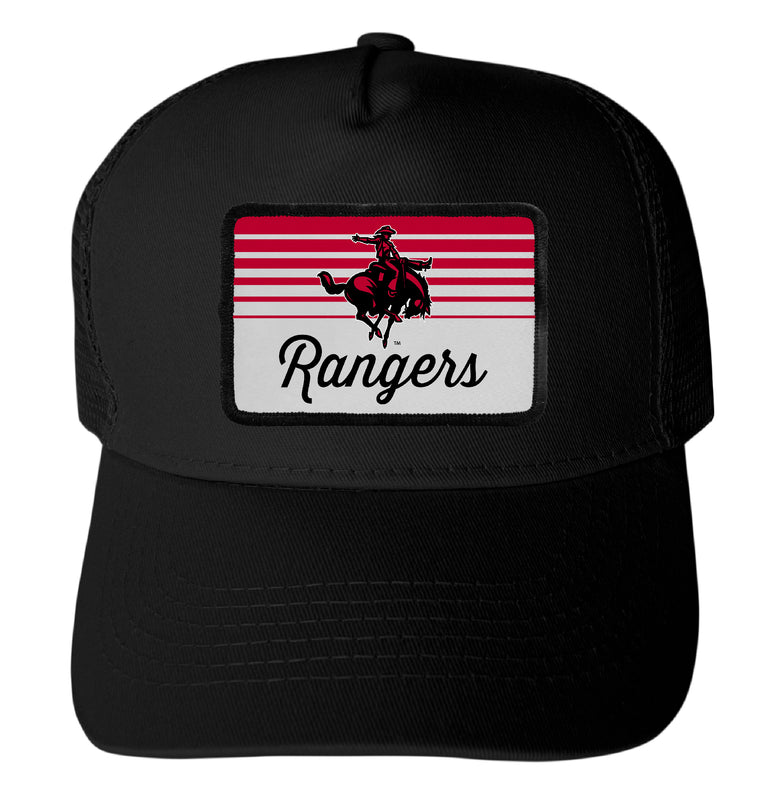 Northwestern Oklahoma State University Officially Licensed College Trucker Hat – Choose Your Patch Shape & Hat Color Black|Rectangle