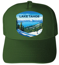 Load image into Gallery viewer, Lake Tahoe Design D  Unisex Mesh Back Trucker Hat with Adjustable Snapback
