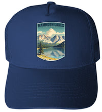Load image into Gallery viewer, Mammoth Lakes California Design C Navy Unisex Mesh Back Trucker Hat with Adjustable Snapback 4-Pack
