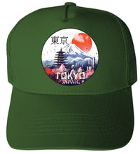 Load image into Gallery viewer, Tokyo Japan Design B Unisex Mesh Back Trucker Hat with Adjustable Snapback

