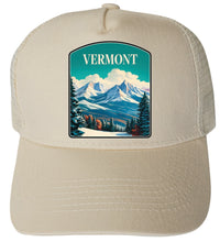 Load image into Gallery viewer, Vermont Design A Unisex Mesh Back Trucker Hat with Adjustable Snapback
