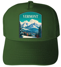 Load image into Gallery viewer, Vermont Design A Unisex Mesh Back Trucker Hat with Adjustable Snapback
