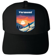 Load image into Gallery viewer, Vermont Design B Unisex Mesh Back Trucker Hat with Adjustable Snapback
