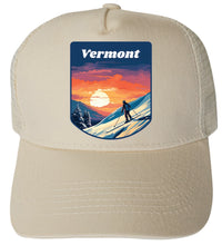 Load image into Gallery viewer, Vermont Design B Unisex Mesh Back Trucker Hat with Adjustable Snapback
