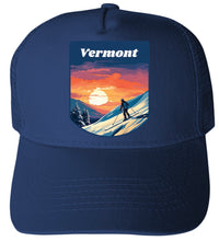 Load image into Gallery viewer, Vermont Design B Unisex Mesh Back Trucker Hat with Adjustable Snapback
