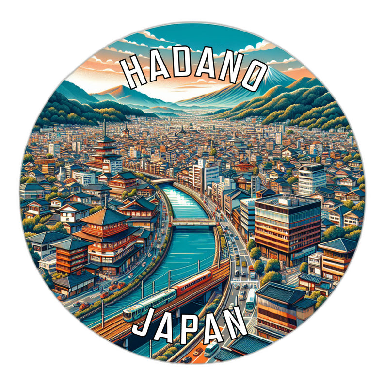 Hadano Japan Souvenir Vinyl Decal Sticker 6-Inch
