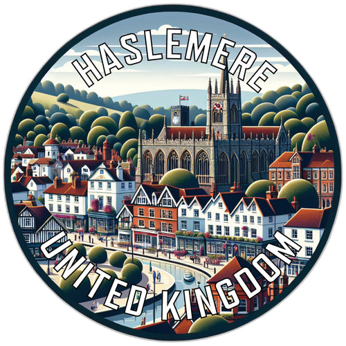 Haslemere United Kingdom Souvenir Die Cut Flat Magnet 2-Inch