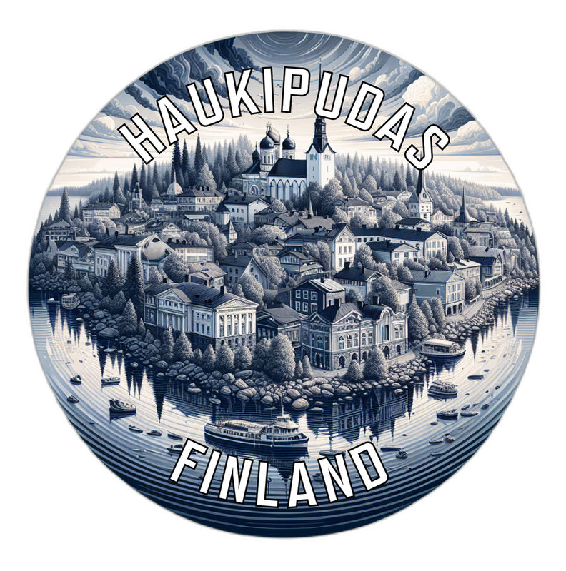 Haukipudas Finland Souvenir Vinyl Decal Sticker 2-Inch