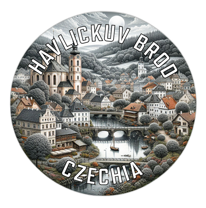 Havlickuv Brod Czechia Souvenir Vinyl Decal Sticker 6-Inch