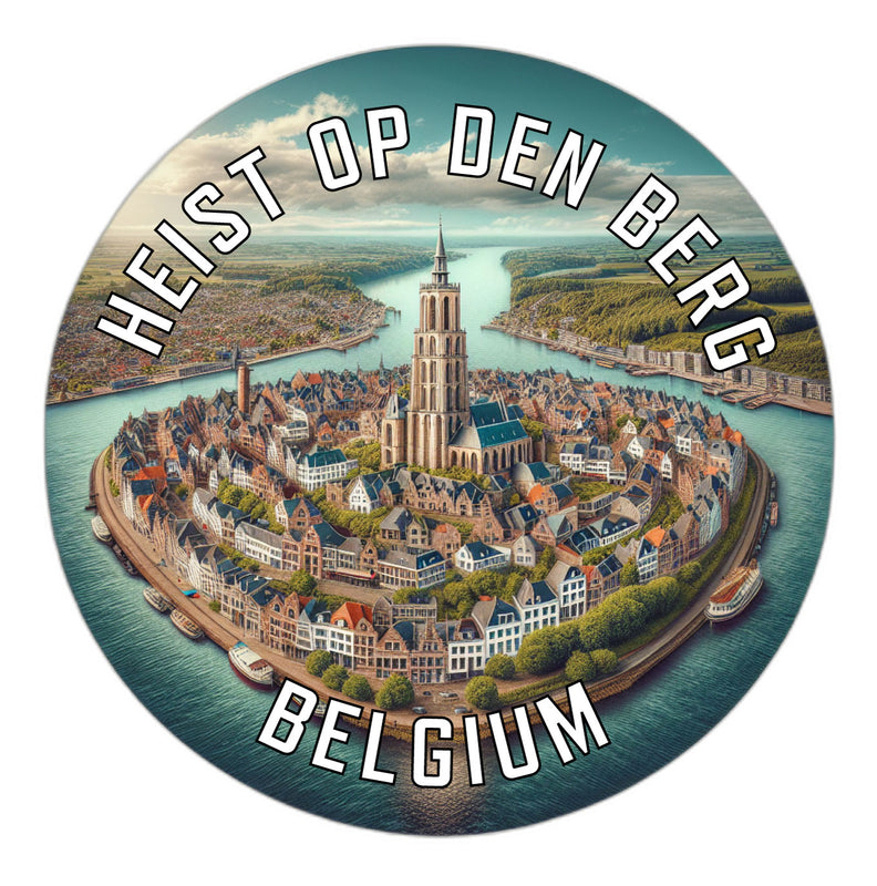 Heist op den Berg Belgium Souvenir Vinyl Decal Sticker 2-Inch