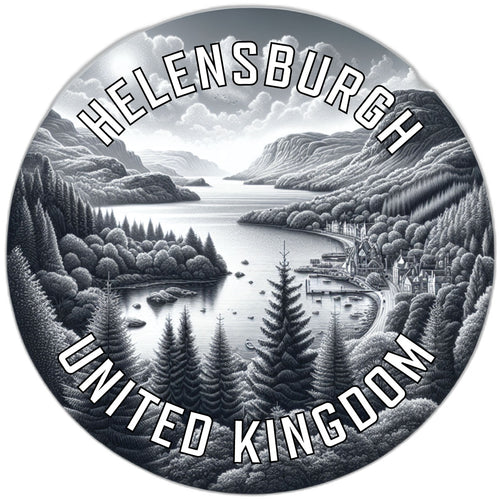 Helensburgh United Kingdom Souvenir Die Cut Flat Magnet 2-Inch